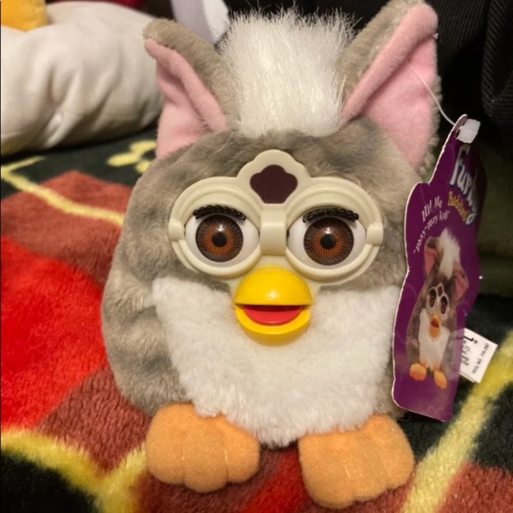 Grey Furby Buddies 1999 “Love Me”